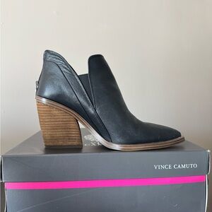 Vince Camuto Black Heeled Boots